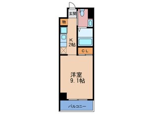 ＺＥＲＯ大淀中の物件間取画像